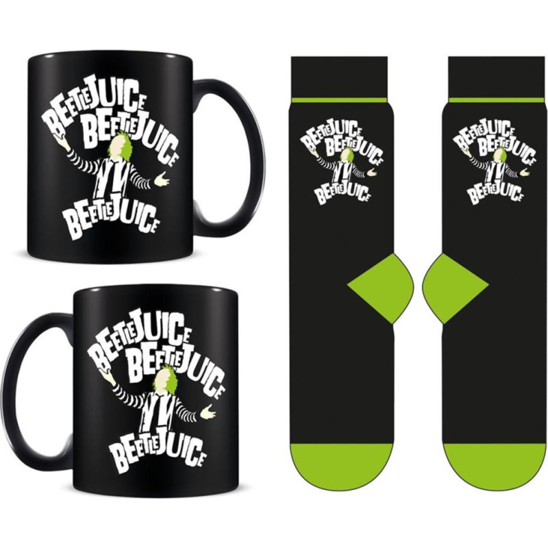 Pyramid Shop.com Pyramid Beetlejuice Mug  Sock Set (GP86922)