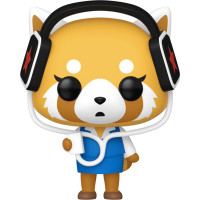 Funko Pop! Sanrio: Aggretsuko - Aggretsuko with Headphones #97 Vinyl Figure