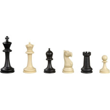 Philos Chess pieces Nerva, king height 95 mm, plastic, black cream, in polybag šaha figūras 2015