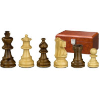 Philos Chess pieces Napoleon, king height 65 mm, in wooden box šaha figūras 2199