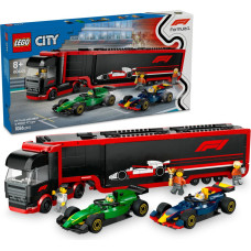 ''Lego'' LEGO® City: F1® Truck with RB20 & AMR24 F1® Cars (60445)