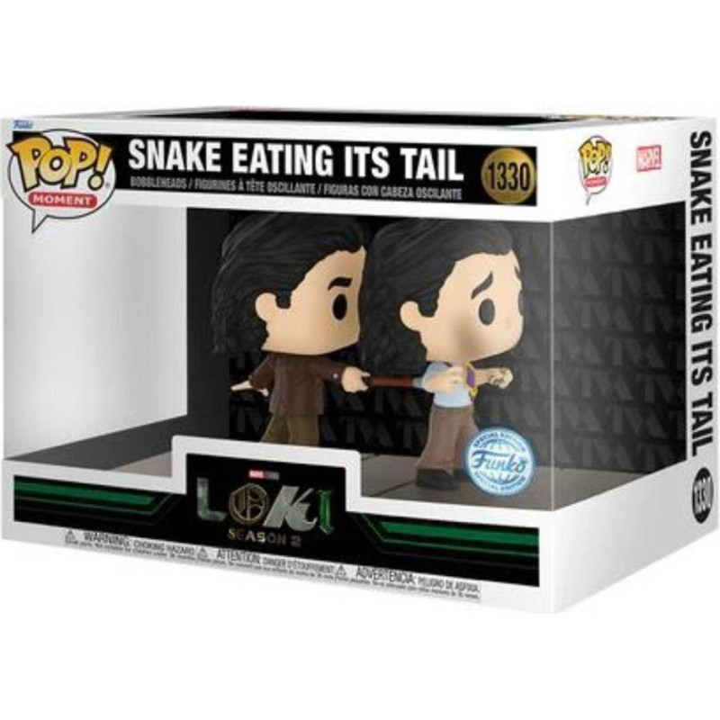 Funko Pop! Moment Marvel: Loki Season 2 - Snake Eating It's Tail (Special Edition) #1330 Bobble-Head Vinyl Figures