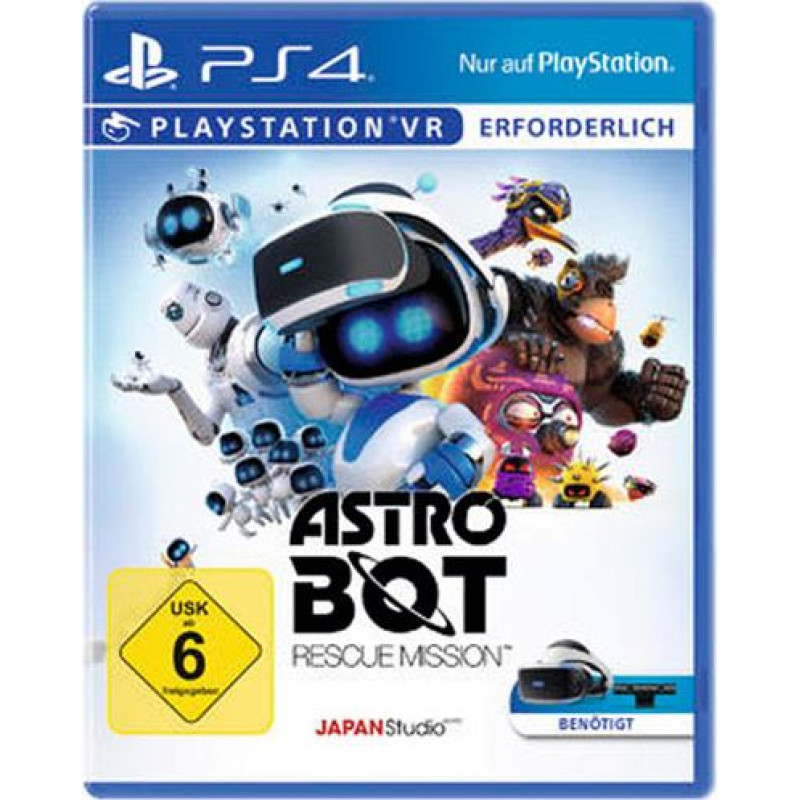 PS4 VR Astro Bot Rescue Mission Playstation 4 video spēle