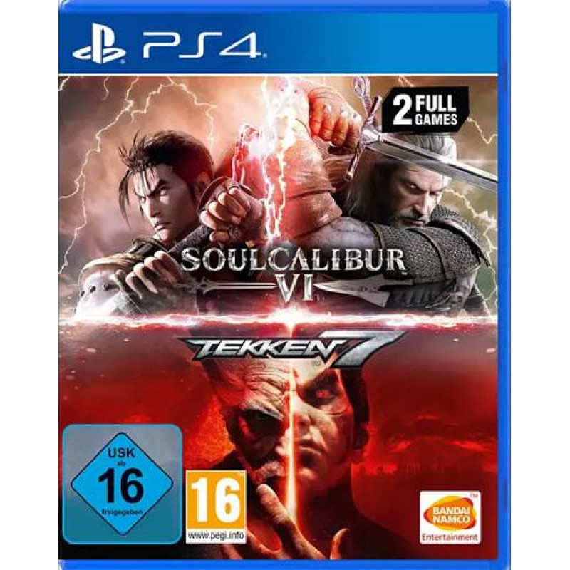 PS4 Tekken 7 + Soulcalibur 6 Playstation 4 video spēle