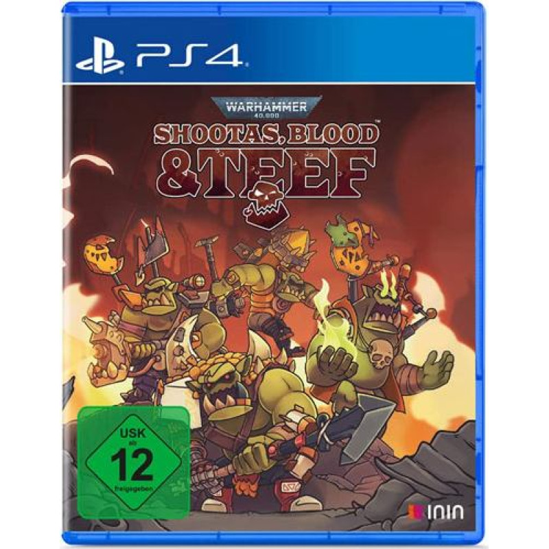 PS4 Warhammer 40.000 Shootas, Blood & Teef Playstation 4 video spēle