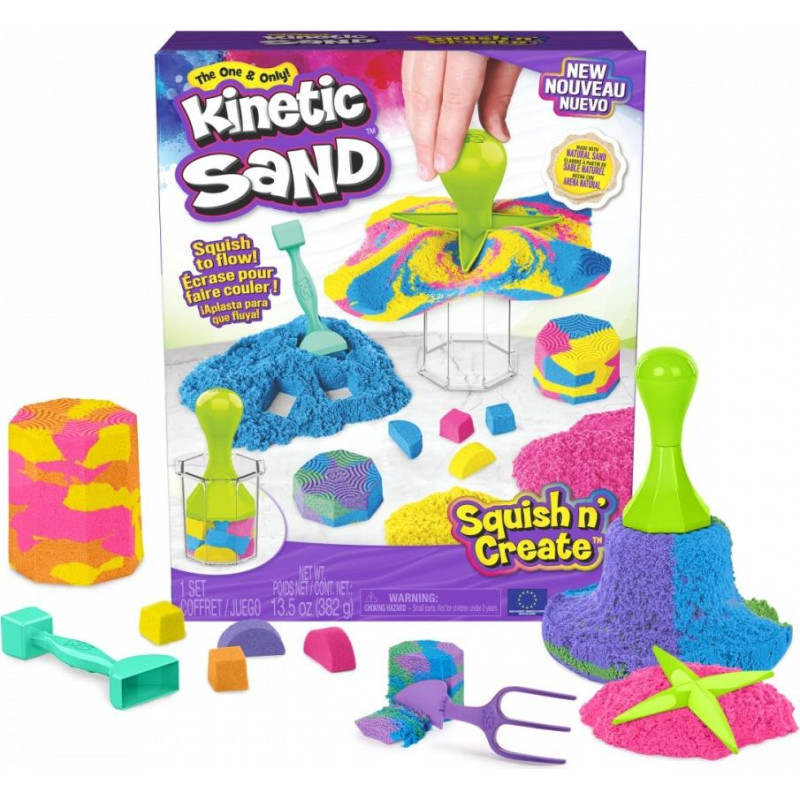 Spin Master Kinetic Sand: Squish n Create (6065527)
