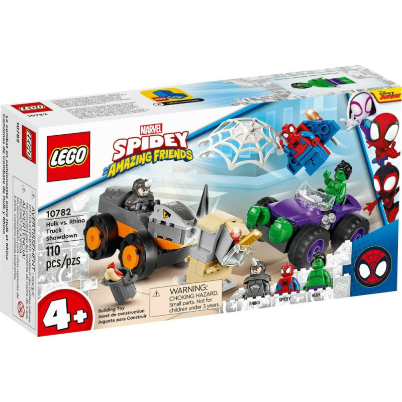 Lego ® Marvel: Hulk vs. Rhino Truck Showdown (10782)