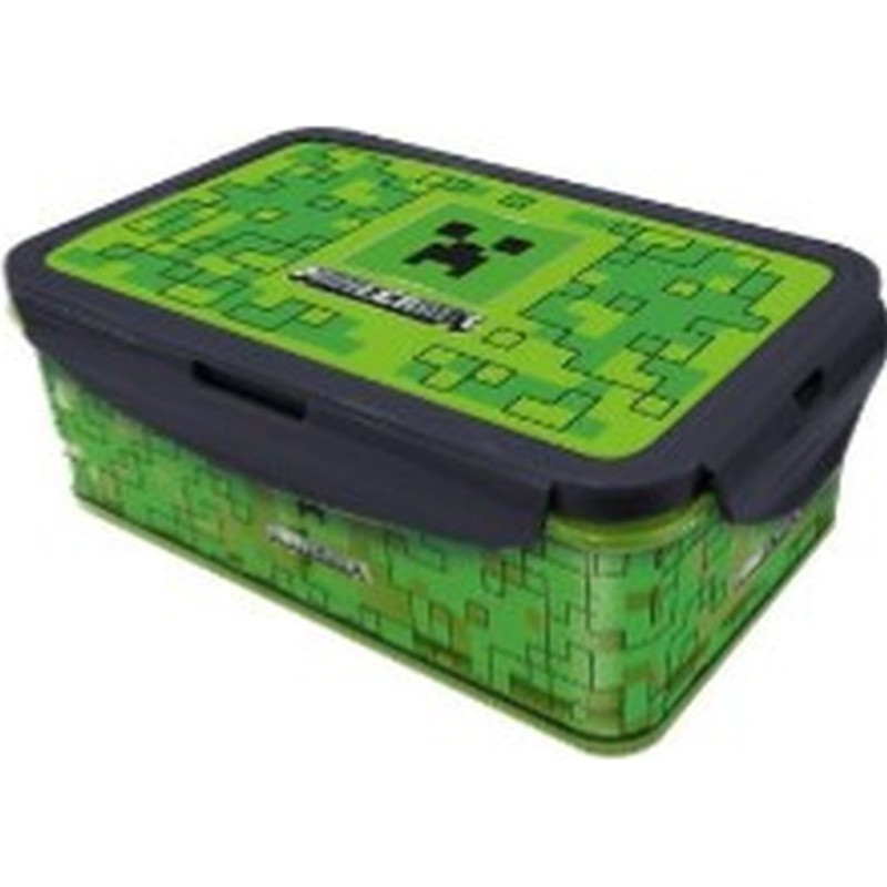 Stor : Minecraft - Rectangular Food Container (1070ml) (75632)