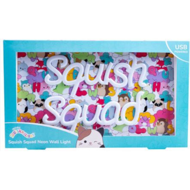 Fizz Creations Fizz Squishmallows Squish Squad Neon Wall Light (350066)