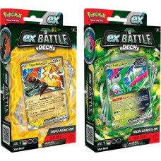 The Pokémon Company International Pokemon TCG - Tapu Koko/Iron Leaves ex Battle Deck Display (POK858765)