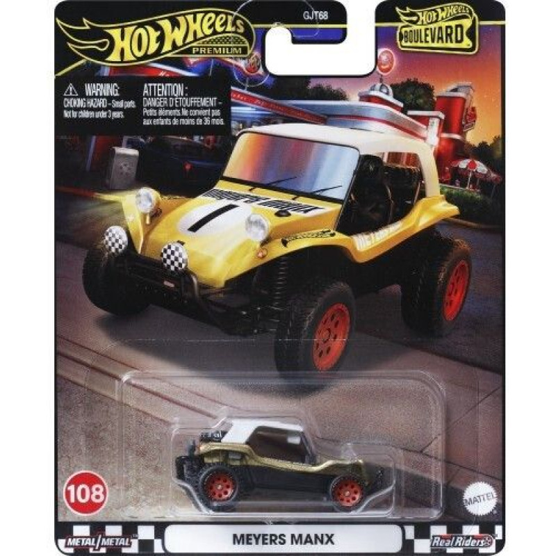 Mattel Hot Wheels Premium: Boulevard - Meyers Manx Vehicle (HRT57)