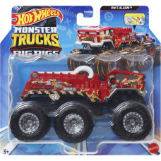 Mattel Hot Wheels Monster Trucks: Big Rigs - HW 5 Alarm (HWN94)