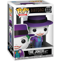 Funko Pop! DC Heroes: Batman 1989 - The Joker* (with Hat-Batman 1989 Movie) #337 Vinyl Figure