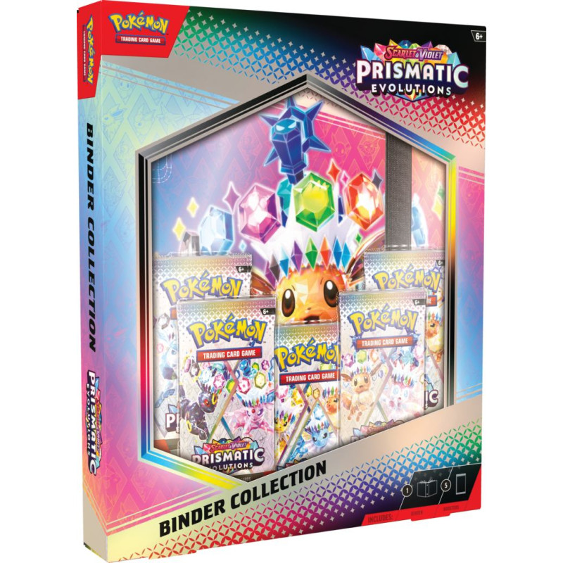 Pokemon TCG Scarlet & Violet - Prismatic Evolutions - Binder Collection