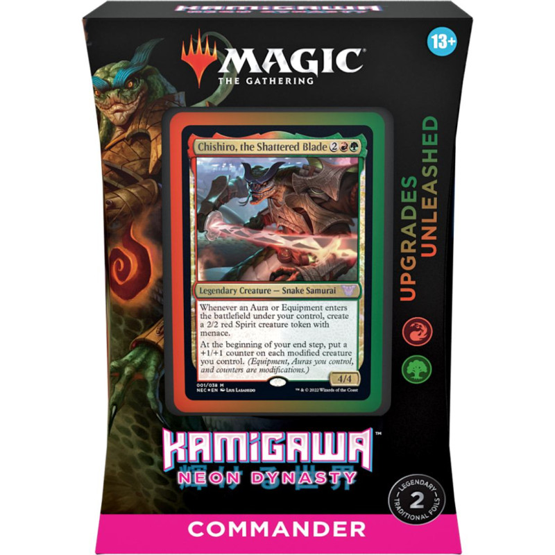 Magic the Gathering Kamigawa - Neon Dynasty - Commander Deck Upgrades Unleashed