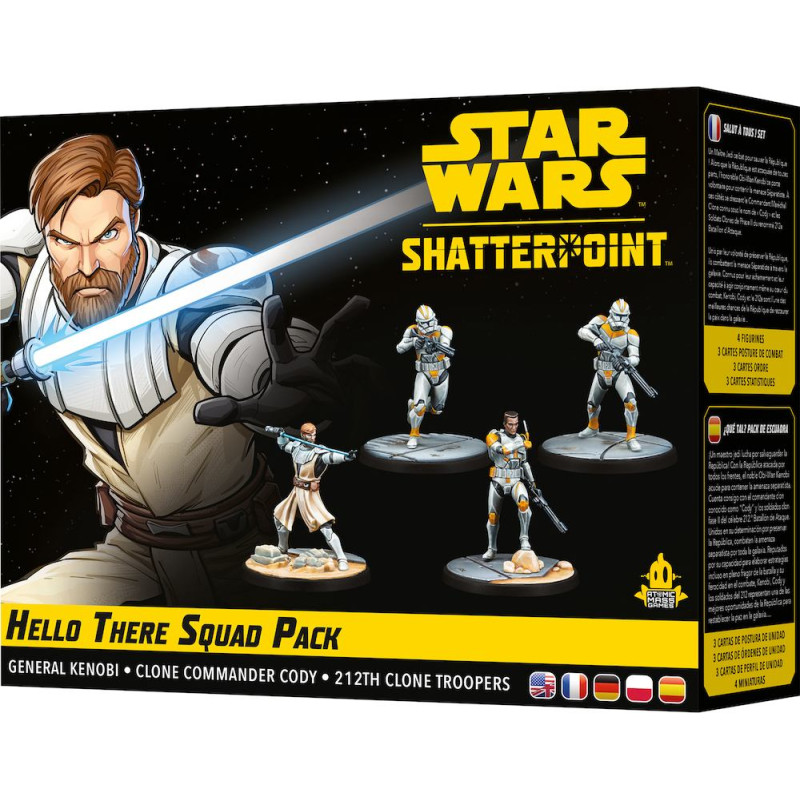 Star Wars Shatterpoint: Hello There (General Kenobi Squad Pack)