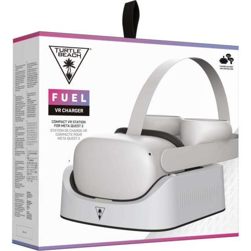 Turtle Beach Fuel Compact VR Charger for Meta Quest 2