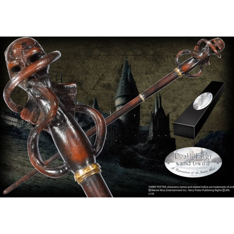 Noble Harry Potter - Death Eater Character Wand – Swirl