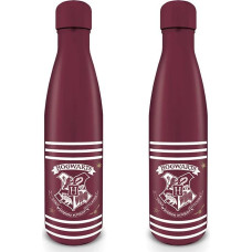 Pyramid Metal Drinks Bottle Harry Potter (Crest & Stripes)