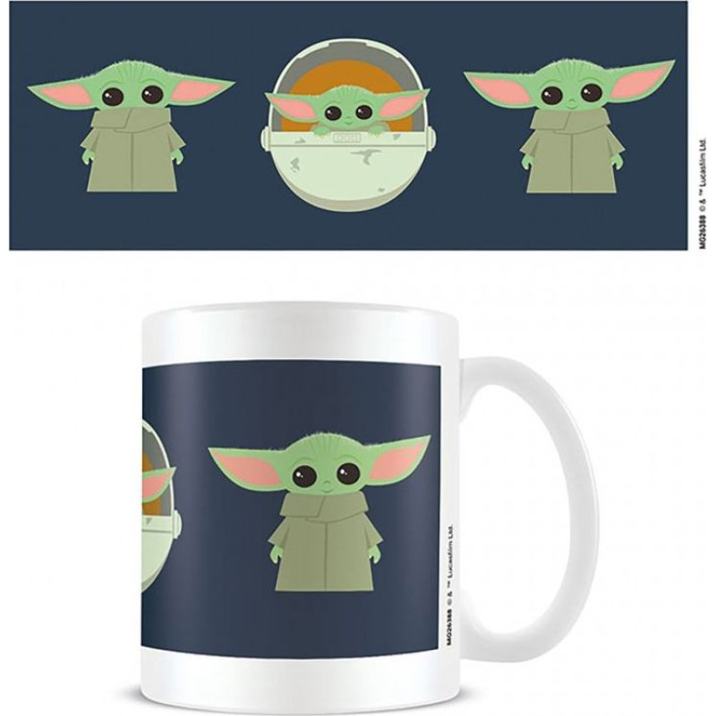 Pyramid Mug Star Wars: The Mandalorian (Illustration)