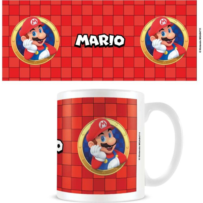 Pyramid Pod Mug Super Mario (Mario 3D Port) white