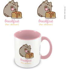 Pyramid Mug Pusheen Breakfast Pink Coloured Inner