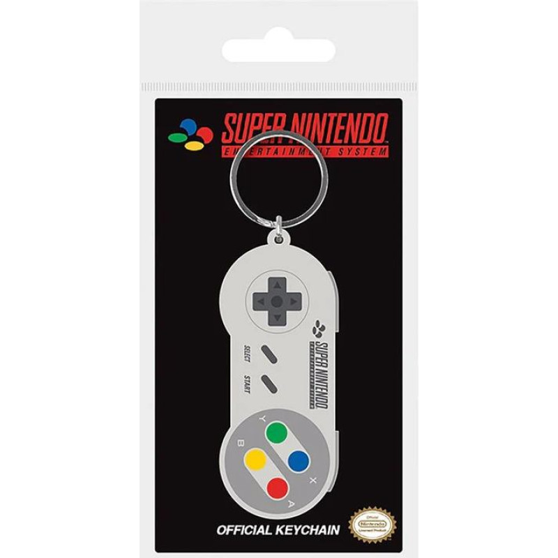 Pyramid CDU Rubber Keychain SNES Controller