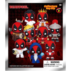 Monogram Products 3D Foam Bag clips display (24 pcs) Deadpool