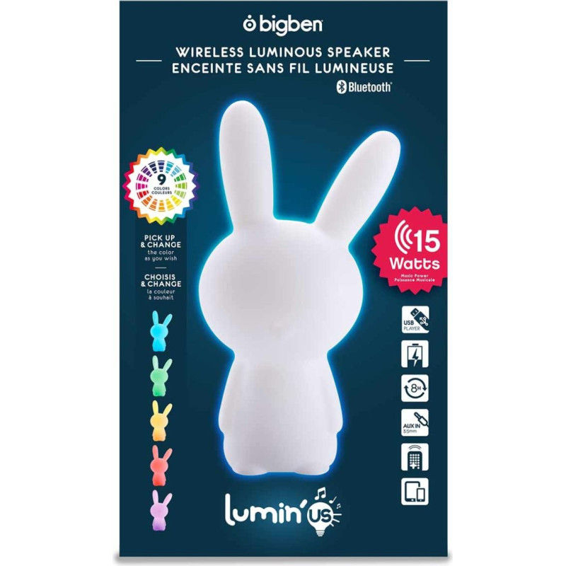 Luminus Rabbit Bluetooth Light Speaker