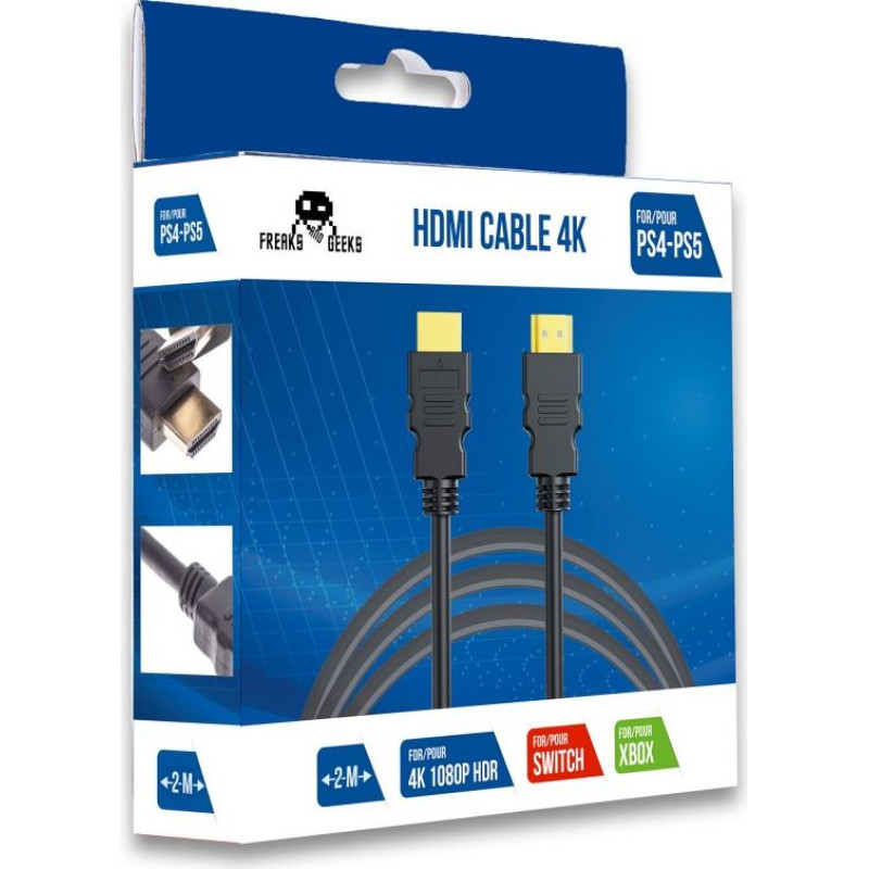 Trade Invaders HDMI ETHERNET 1.4 cable (2m) 4K PS5