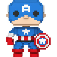 Funko Pop! 8-Bit: Marvel - Captain America (Special Edition) #1426 Vinyl Figure