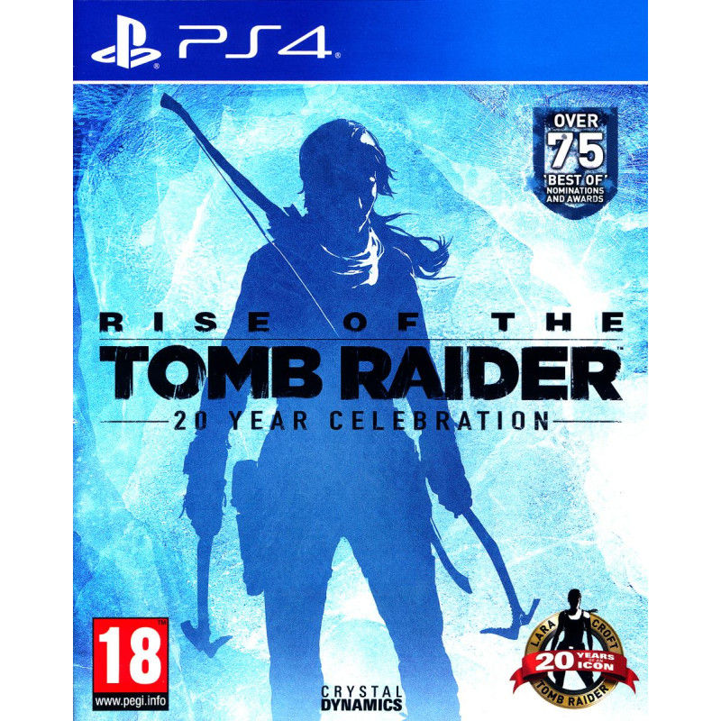 Rise of the Tomb Raider 20 Year Celebration Playstation 4 (PS4) video spēle