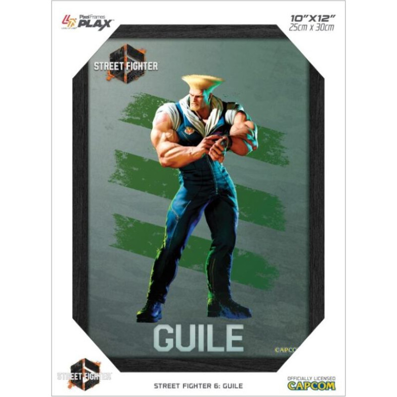 Pixel Frames PLAX Street Fighter 6: Guile