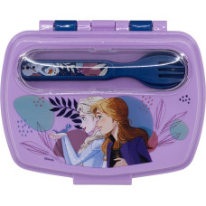 Stor Disney: Frozen Trust The Journey - Funny Sandwich Box With Cutlery (74209)