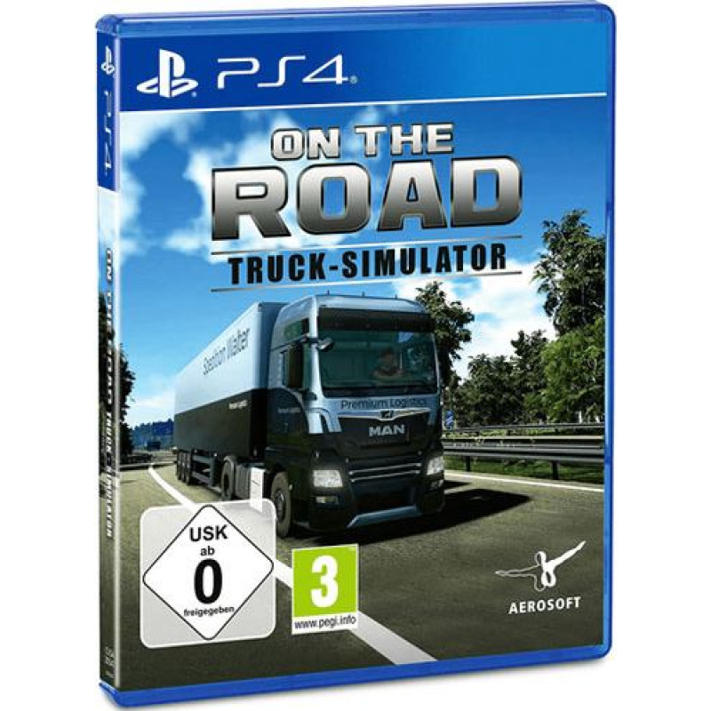 PS4 On The Road Truck Simulator Playstation 4 video spēle