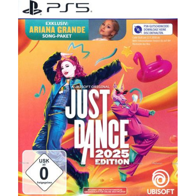 PS5 Just Dance 2025 (code in box) Playstation 5 video spēle