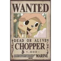 Abysse One Piece - Wanted Chopper Wano Poster (52x38cm) (GBYDCO647)