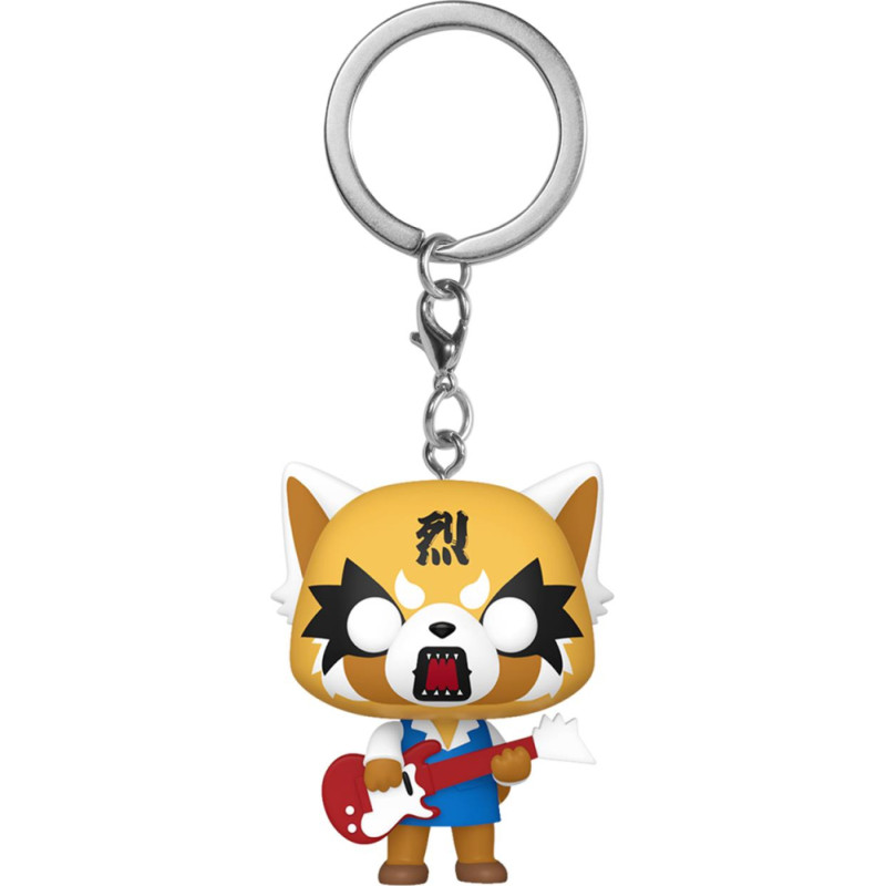 Funko Pocket Pop!: Aggretsuko - Aggretsuko with Guitar Vinyl Figure Keychain