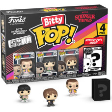 Funko Bitty Pop! 4-Pack: Stranger Things - Eleven with Waffles, Mike, Jonathan, Mystery Pop! Vinyl Figures