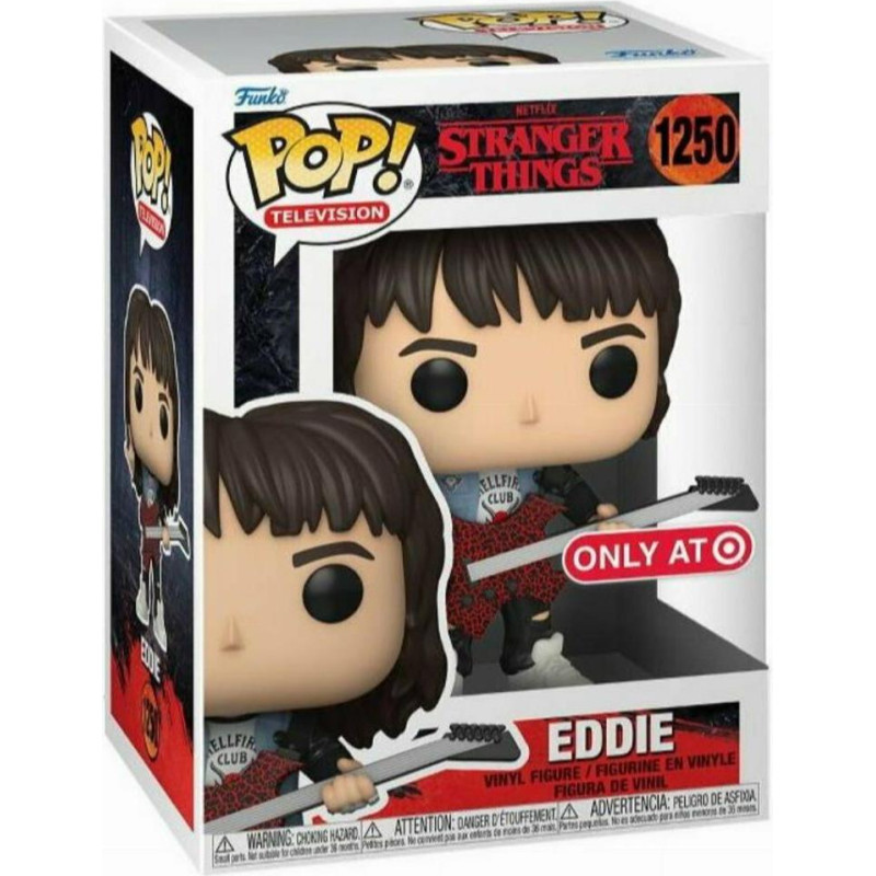 Funko Pop! Television: Netflix Stranger Things Season 4 - Eddie (Special Edition) #1250 Vinyl Figure