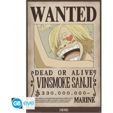 Abysse : One Piece - Wanted Sanji Maxi Poster (91.5X61) (GBYDCO559)