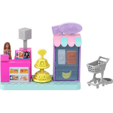 Mattel Mini Barbieland: Collectible Supermarket - Playset with Mini Doll (JCR33)