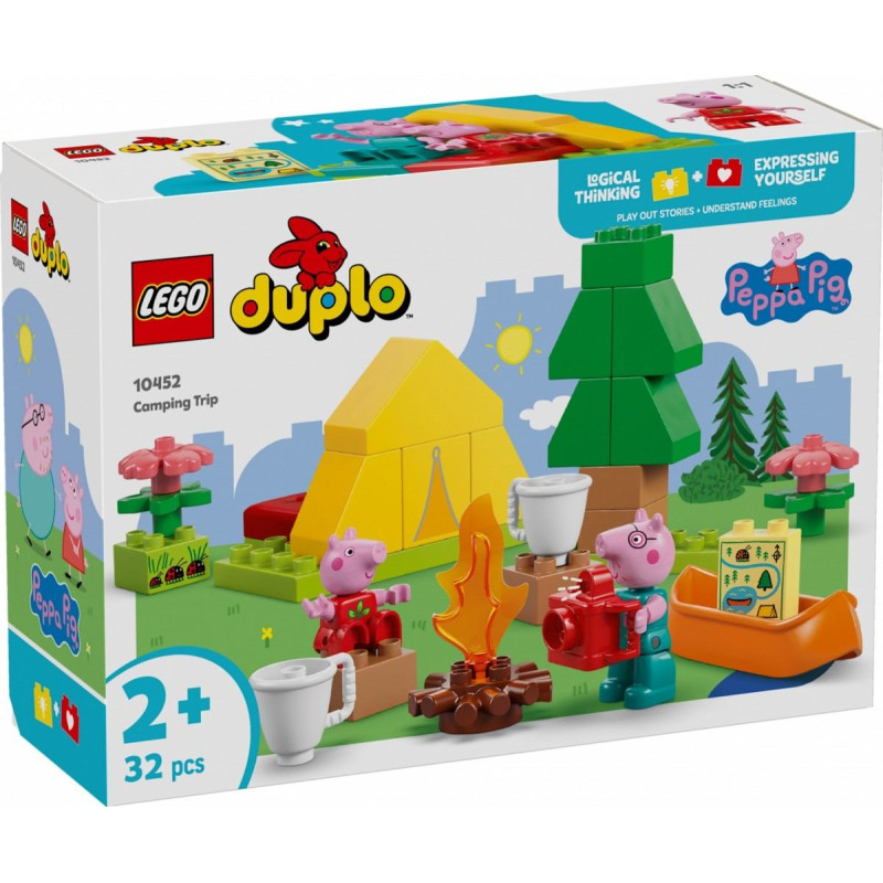Lego ® Duplo Peppa Pig: Camping Trip (10452)