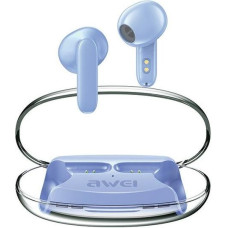 Awei Słuchawki bluetooth 5.3 t85 enc tws niebieskie