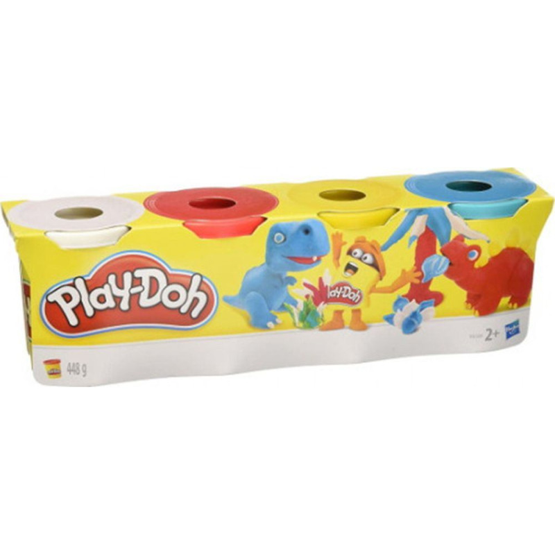 Hasbro Play-Doh - Classic Color Tubs (Pack of 4) (B6508)