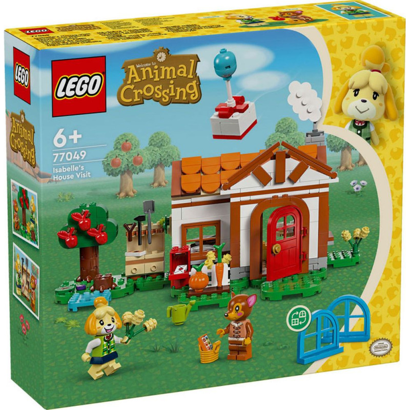 Lego ® Animal Crossing™: Isabelles House Visit (77049)