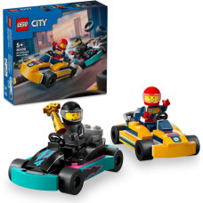 Lego ® City: Go-Karts and Race Drivers Toy Set (60400)