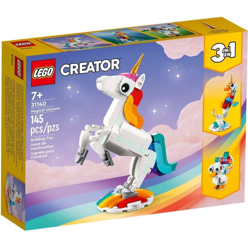 Lego ® Creator: 3in1 Magical Unicorn (31140)