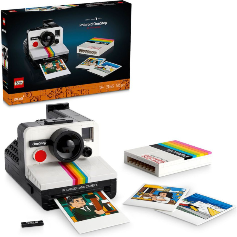 Lego ® Ideas: Polaroid OneStep SX-70 Camera (21345)