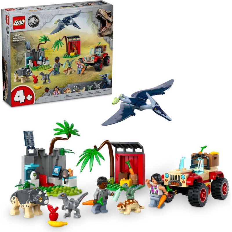 Lego ® Jurassic World: Baby Dinosaur Rescue Center (76963)